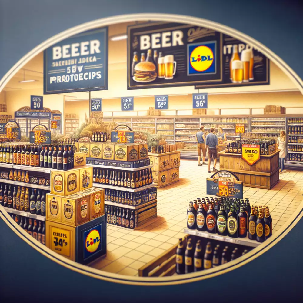 pivo v akci lidl